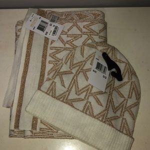 michael kors hat and scarf